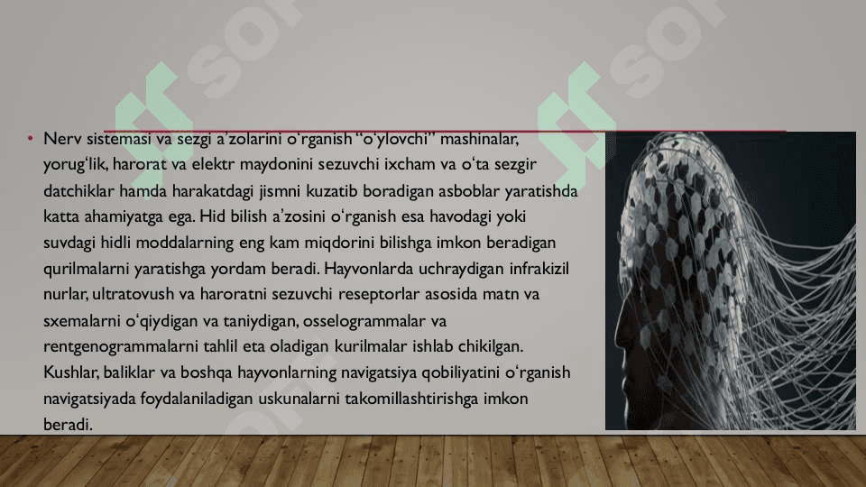 BIONIKA ASOSLARI VA UNING INSON HAYOTIDAGI OʻRNI 1