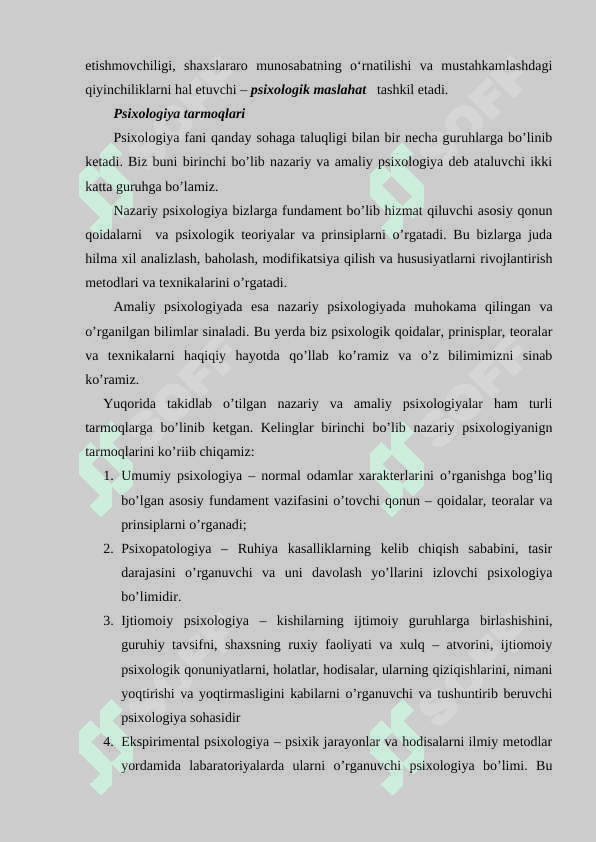 HOZIRGI ZAMON PSIXOLOGIYASINING TADQIQOT METODLARI 6