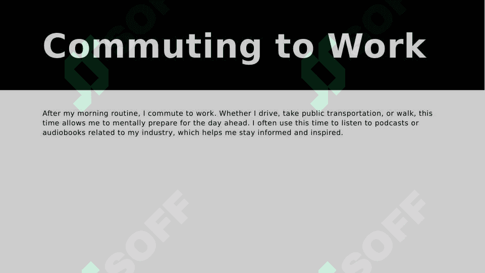 MY WORKING DAY 4