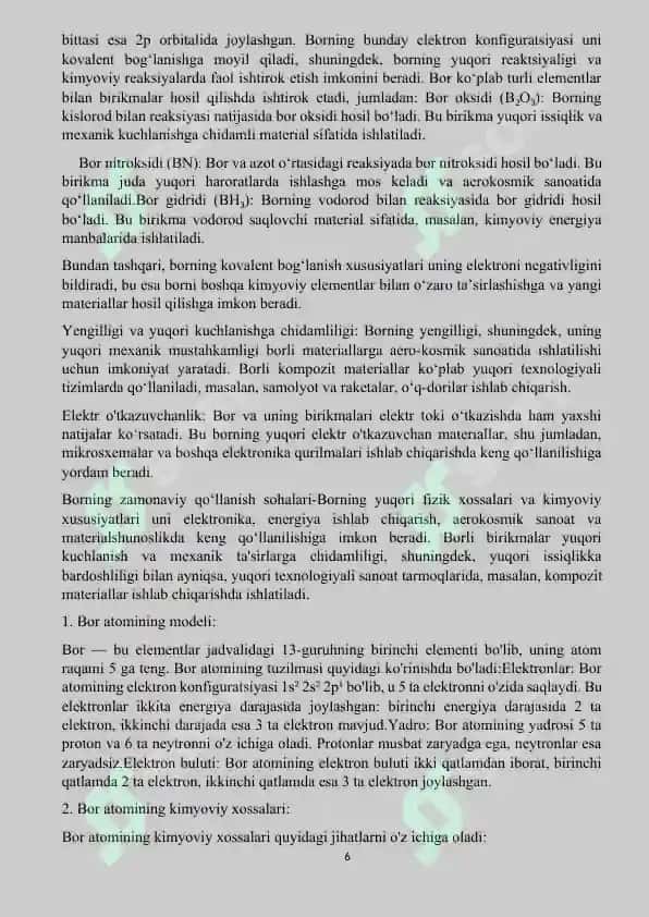 Spektral chiziqlarning izotopik siljishi. Bor nazariyasining asosiy kamchiliklari 6