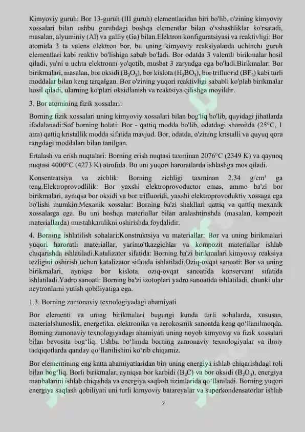 Spektral chiziqlarning izotopik siljishi. Bor nazariyasining asosiy kamchiliklari 7