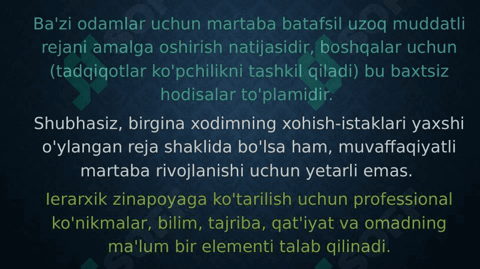 MARTABA TASHKILIY XULQNING ELEMENTI SIFATIDA pptx 3