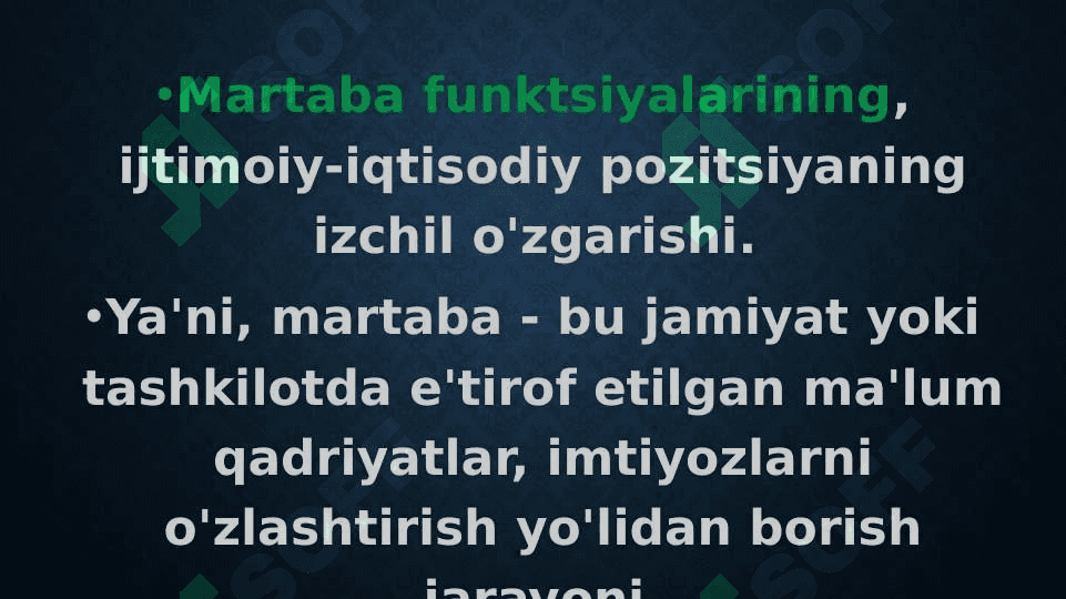 MARTABA TASHKILIY XULQNING ELEMENTI SIFATIDA pptx 5
