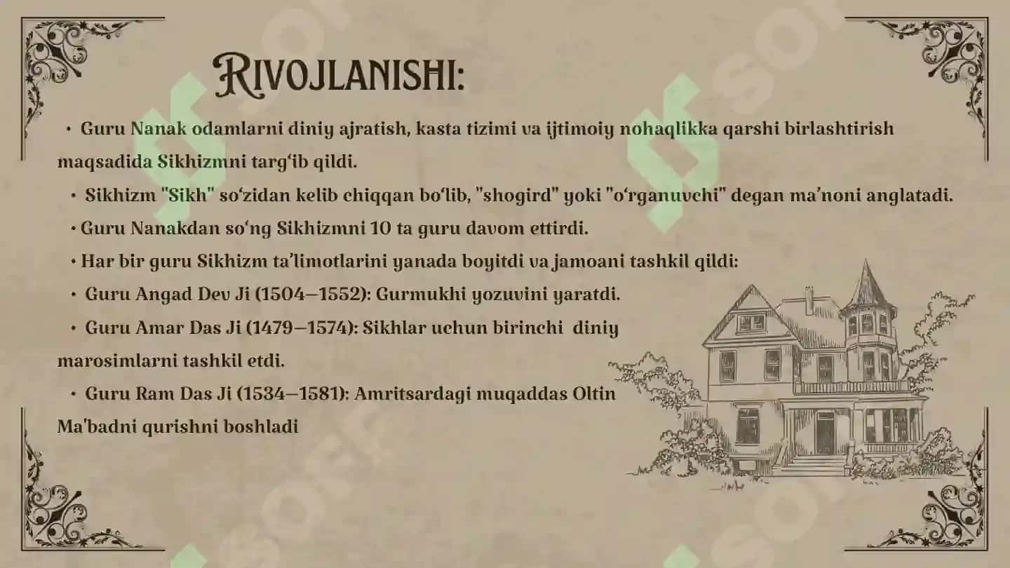 Sikhizm dini haqida 4