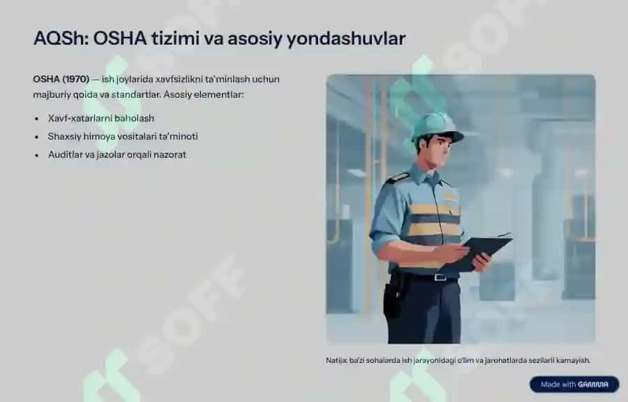 Hayot faoliyati xavfsizligini ta'minlashga oid chet davlatlarda qabul qilingan qonunlar va me'yoriy hujjatlar taxlili 4