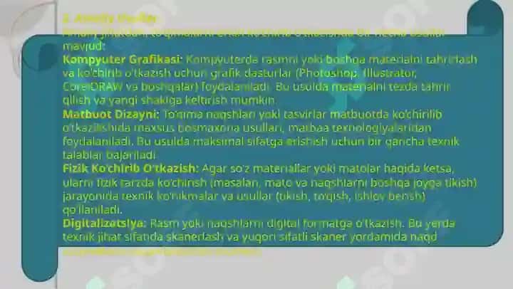 To‘qimalarni erkin ko‘chirib o‘tkazish: yuz-jag‘ sohasiga to‘qimalarni erkin ko‘chirib o‘tkazishga ko‘rsatmalar va ularni o‘tkazish prinsiplari 4