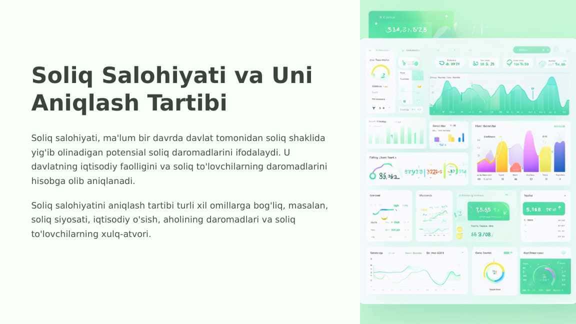 Soliq salohiyati va uni aniqlash tartibi 1