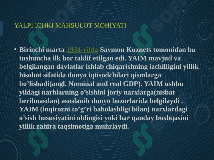YAIMni foydalanish usulida hisoblash 2