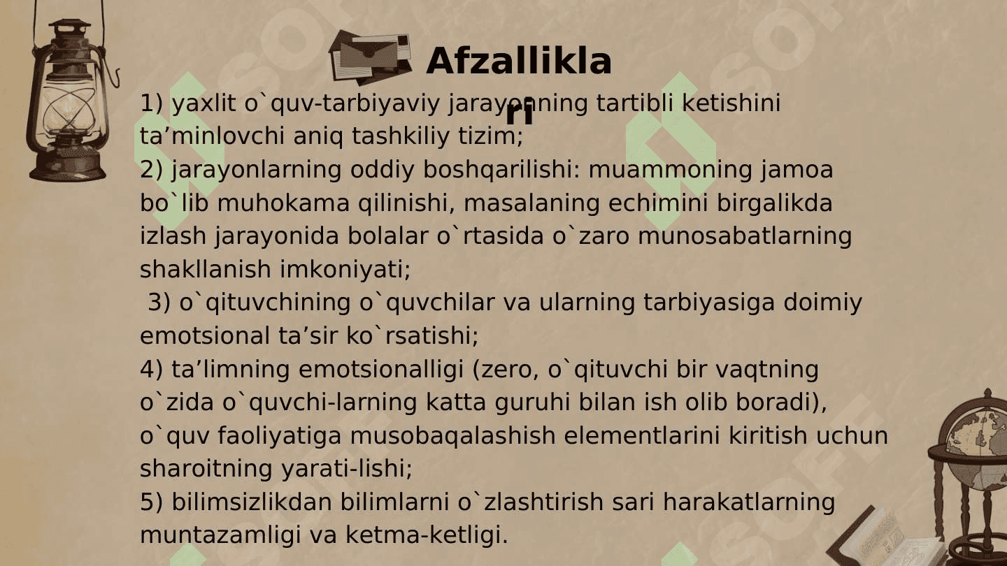 Ta’limning tashkiliy shakllari vTa’limni tashkil etish shakllaria metodlari 5
