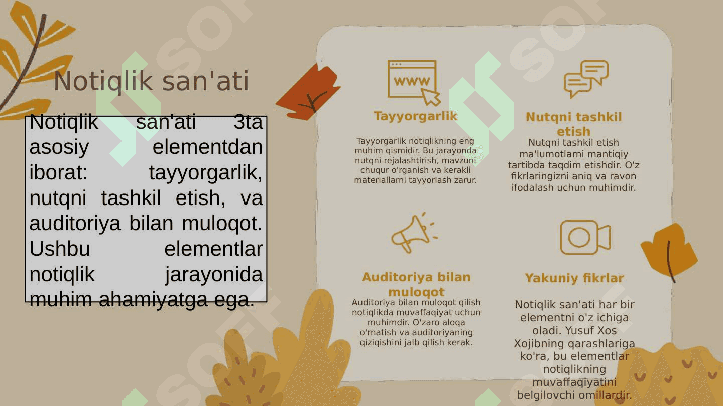 Yusuf xos Xojibning nutq va notiqlik haqidagi qarashlari 7