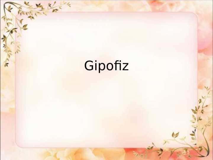 Gipofiz