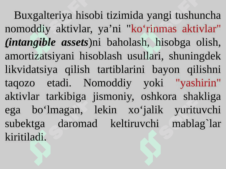 .  NOMODDIY AKTIVLAR HISOBI 5