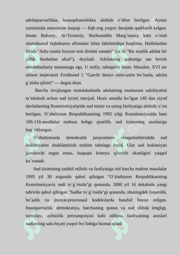 O'ZBEKISTONDA SUD ORGANLARI TIZIMI 3