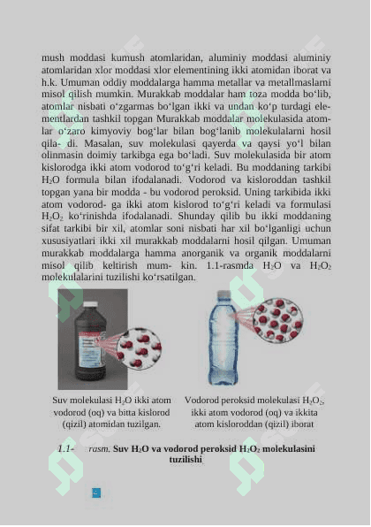 Kimyoning asosiy tushunchalari va asosiy qonunlari. Materiya va energiya 4