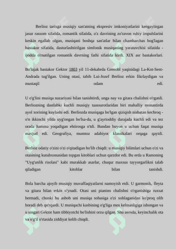 G.Berlioz va uning fantastik ijodiyoti 7