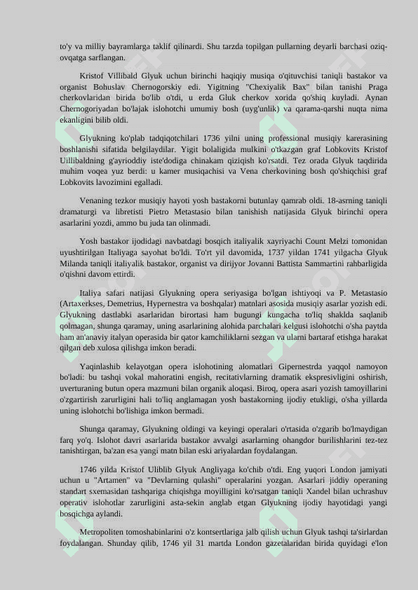 K.V.Glyuk XVIII- asr operasi islohotchisi 5