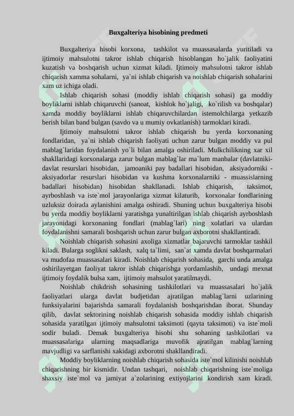BUXGALTERIYA HISOBINING FUNKSIYA VA VAZIFALARI 2