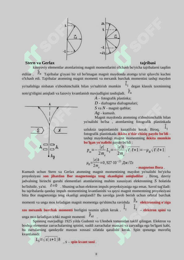 Atom va uning tuzilishi 8