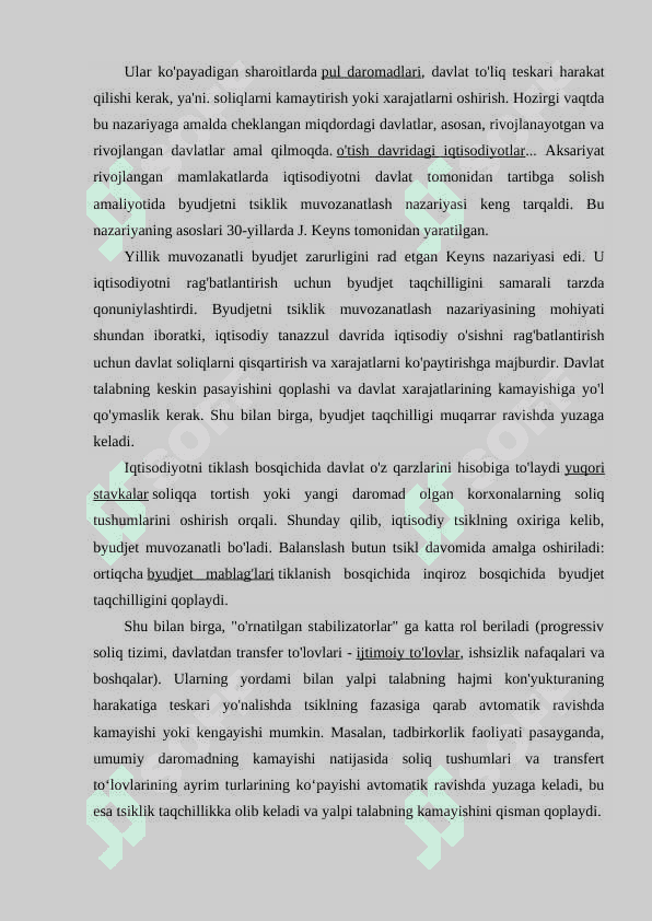 Byudjet taqchilligi va uni moliyalashtirish manbalari 8