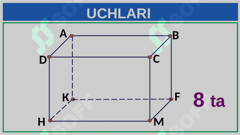 TO‘G‘RI BURCHAKLI PARALLELEPIPED VA KUBGA DOIR MASALALAR 5