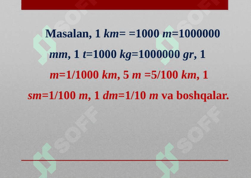 O‘NLI KASRLAR VA ULAR USTIDA AMALLAR 5