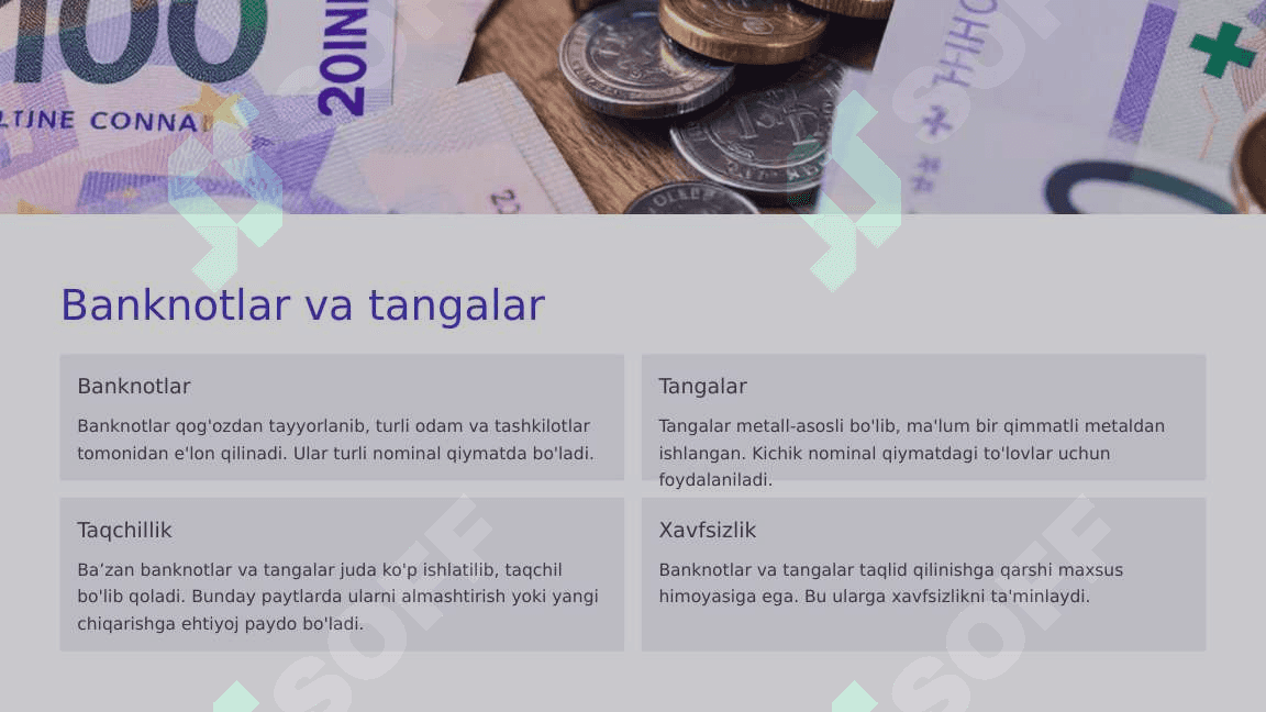 Pulning hozirgi va kelajakdagi qiymati 6