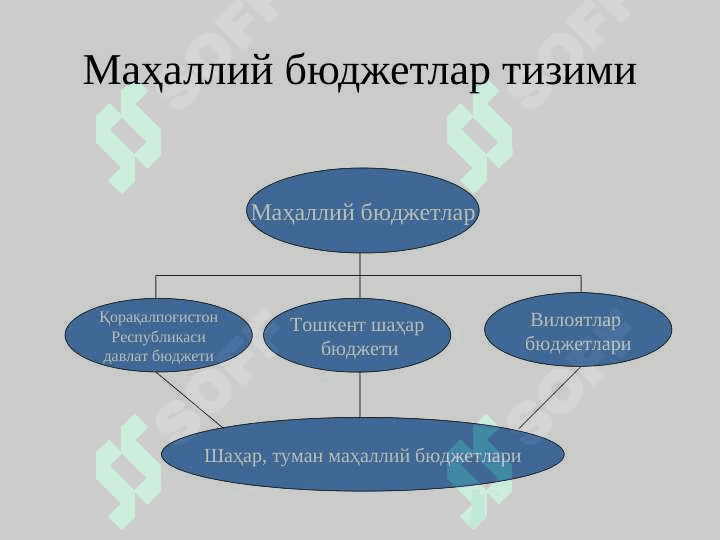 Махаллий бюджетлар || Mahalliy byudjetlar 4