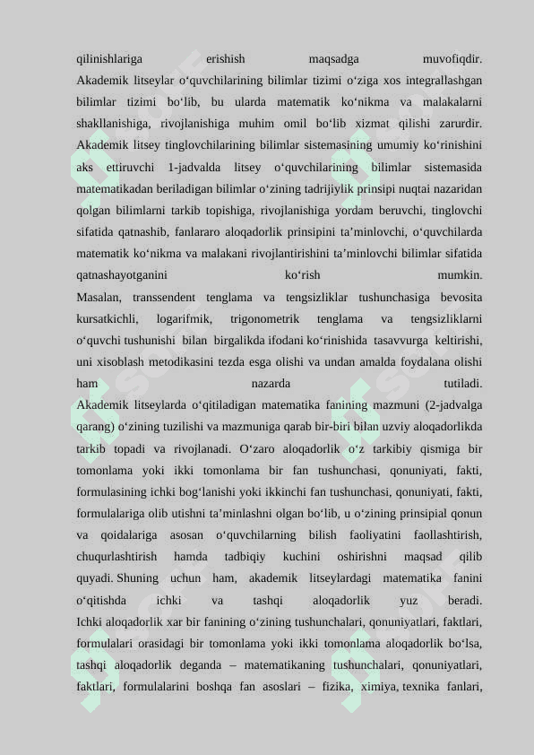 AL da Matematika o’qitishda interfaol metodlar va ularni qo’llanilishi mavzusidagi 6