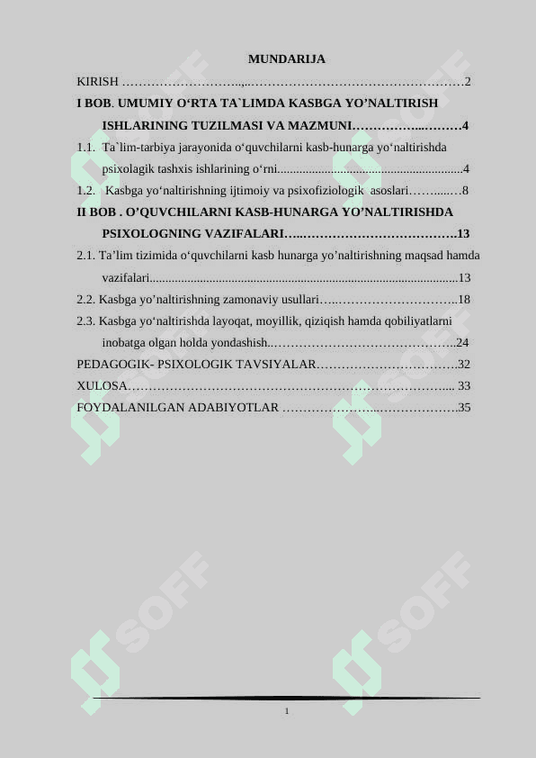O’QUVCHILARNI KASB-HUNARGA YO’NALTIRISHDA PSIXOLOGNING VAZIFALARI 2
