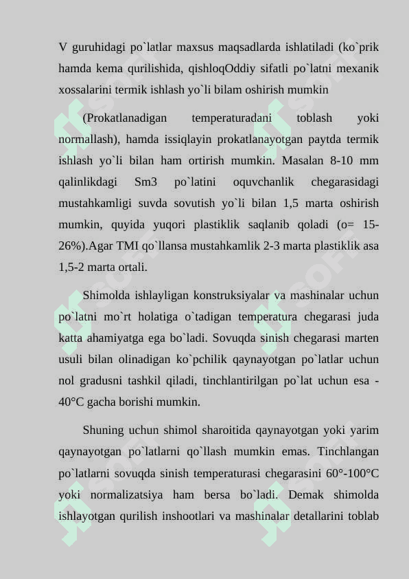UGLERODLI KONSTRUKSION PO'LATLAR 4