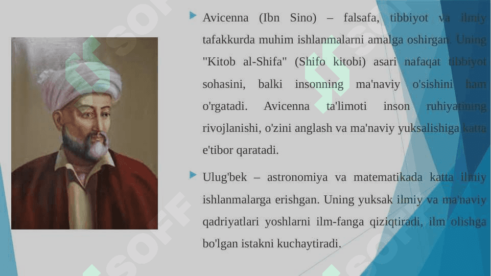 Yuksak ma’naviyatli yoshlarni tarbiyalashda O’rta Osiyo allomalari ilmiy merosining o’rni (allomalarning ilmiy faoliyati misolida) 7