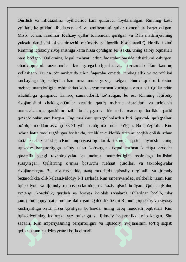 Milodiy I-II asrlarda Rim imperiyasida ijtimoiy-iqtisodiy munosabatlarga oid maqola 24 4