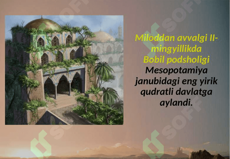 Qadimgi Bоbil tarixiga oid taqdimot tayyorlash 24 2