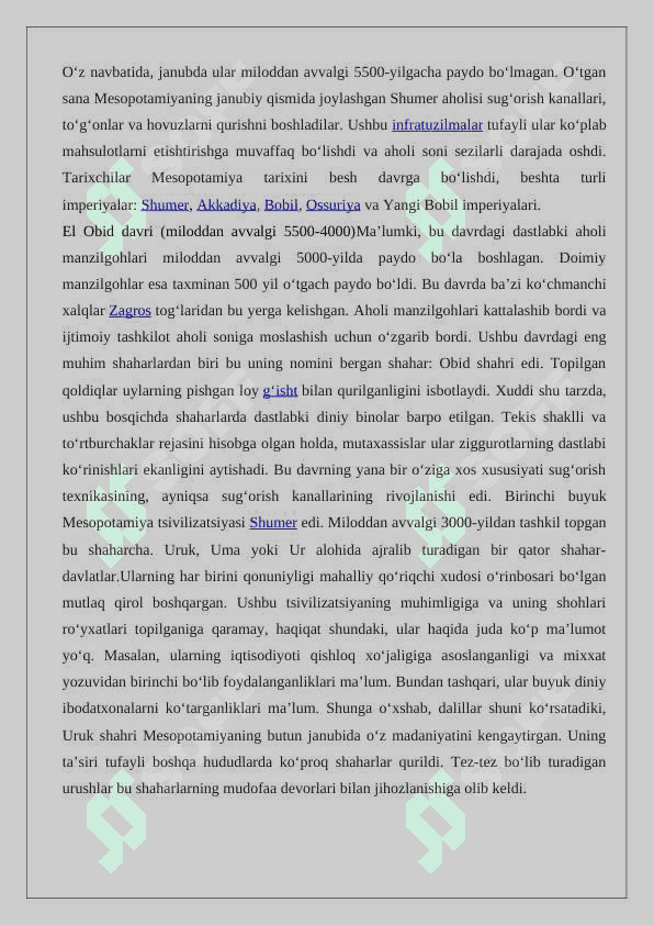 Qadimgi Mesopotamiya tarixiga oid manbalar tasnifi 25 2