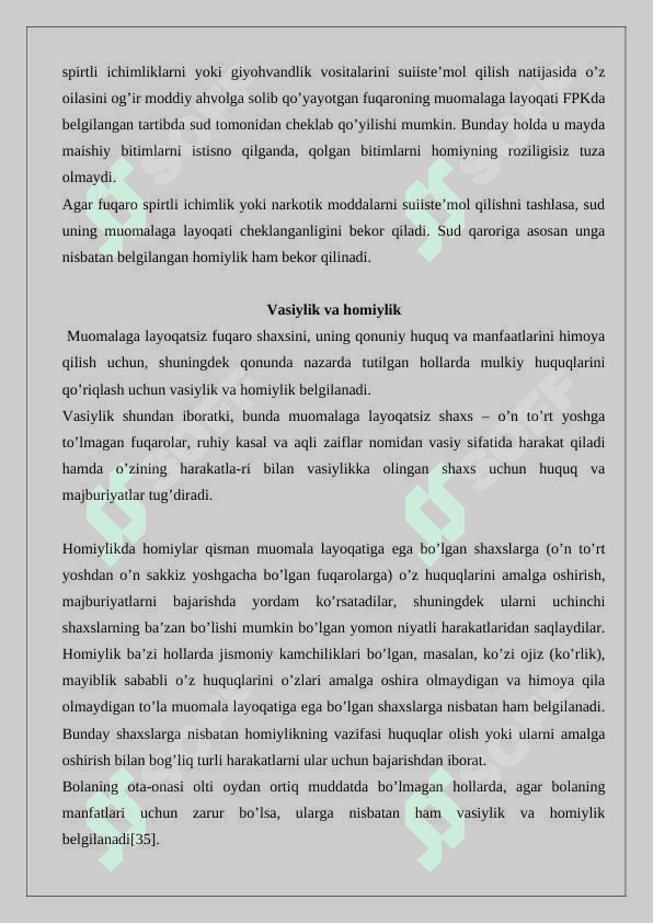 O'zbekiston Respublikasi fuqarolari huquq va majburiyatlari 24 8