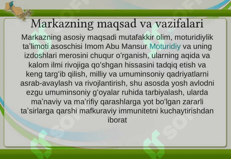 Imom Motrudiy xalqaro ilmiy tadqiqot markazi  24 4