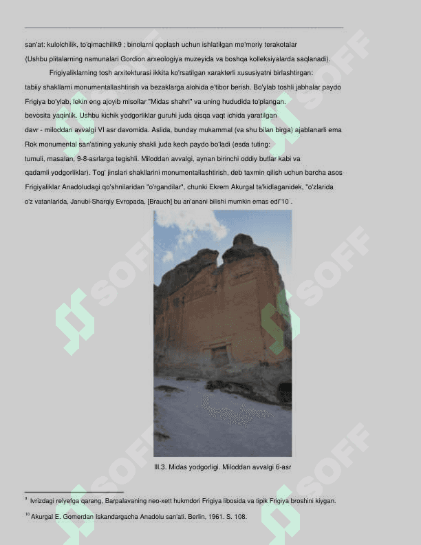 Qadimgi Frigiya tarixiga oid arxeologik tadqiqotlar 24 4