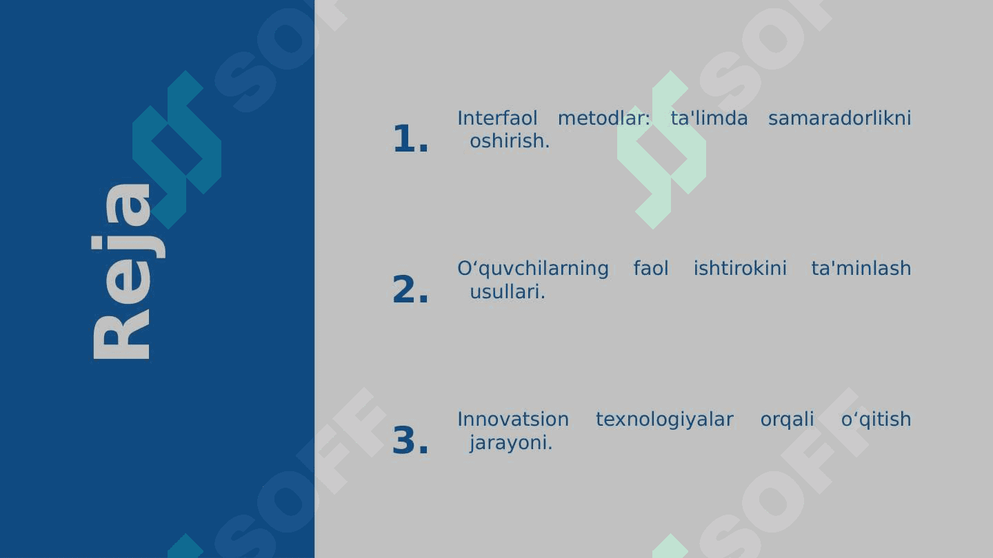 Oʻqitishda interfaol metodlar 2