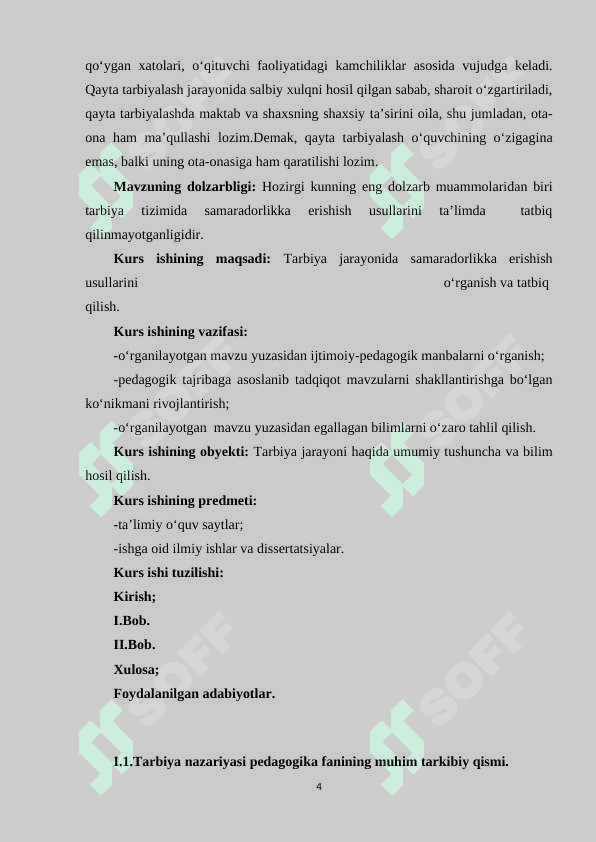 Tarbiya tizimida samaradorlikka erishish usullari 4