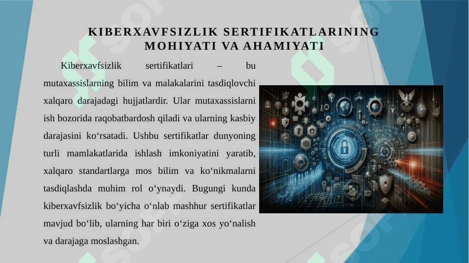 Kiberxavfsizlik sohasidagi mashhur sertifikatlar 4