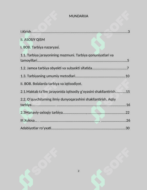 Tarbiyaviy ishlar jarayonida  iqtisodiy tarbiya berish usullari 2