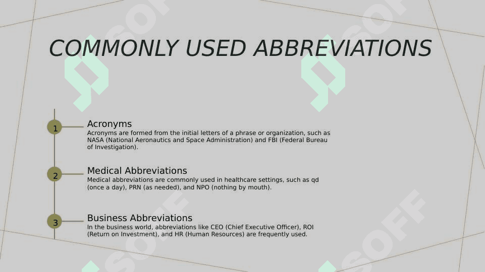 Abbreviations 3