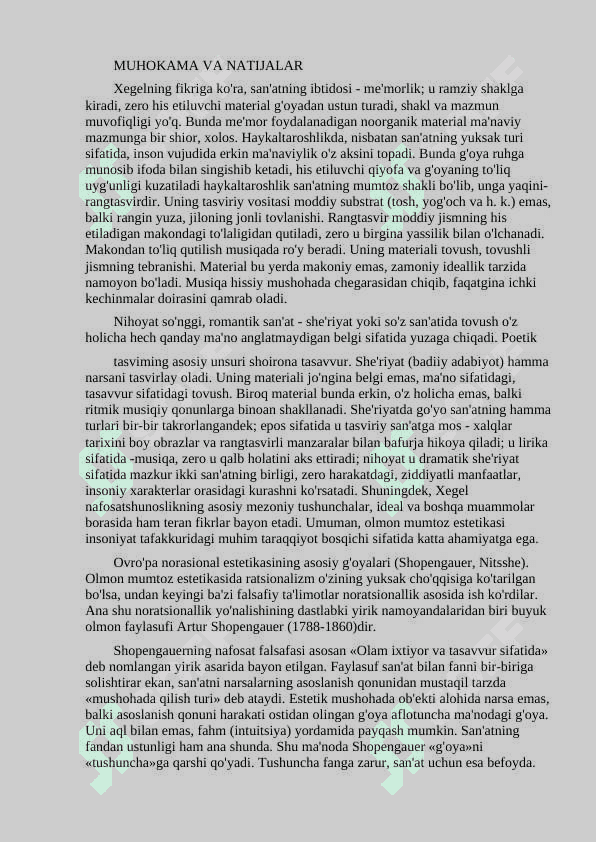 Estetika kategoriyalarining shaxs estetik tarbiyasidagi o'rni 3