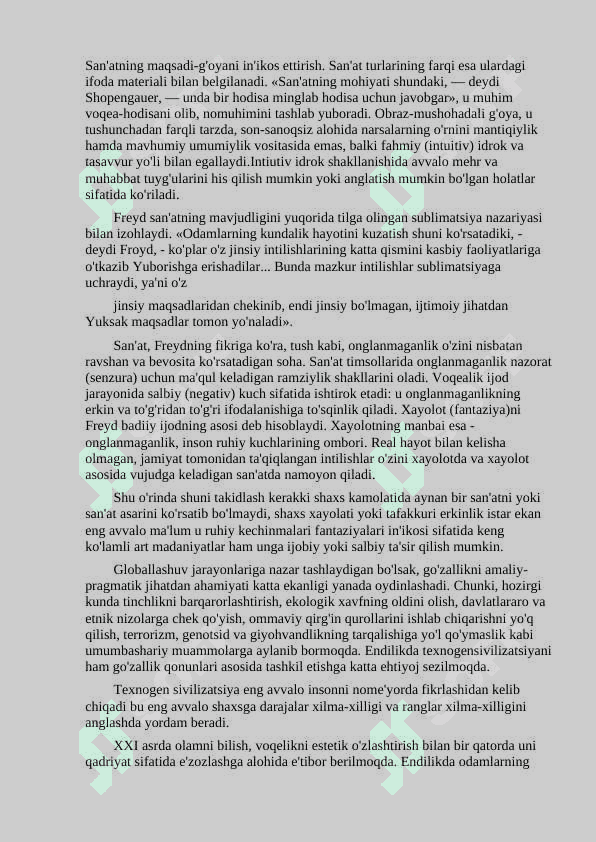 Estetika kategoriyalarining shaxs estetik tarbiyasidagi o'rni 4