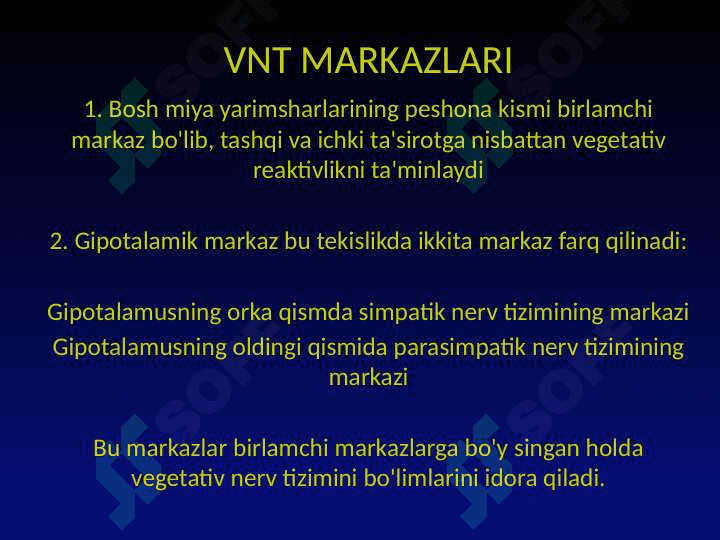 Vegetativ nerv sistemasi fiziologiyasi 3