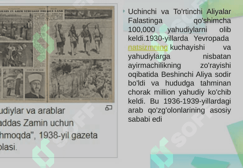 ISROIL-YAHUDIY DAVLATI TARIXI 5
