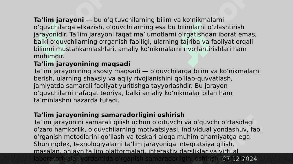 Ta’lim jarayoning prinsplari 6