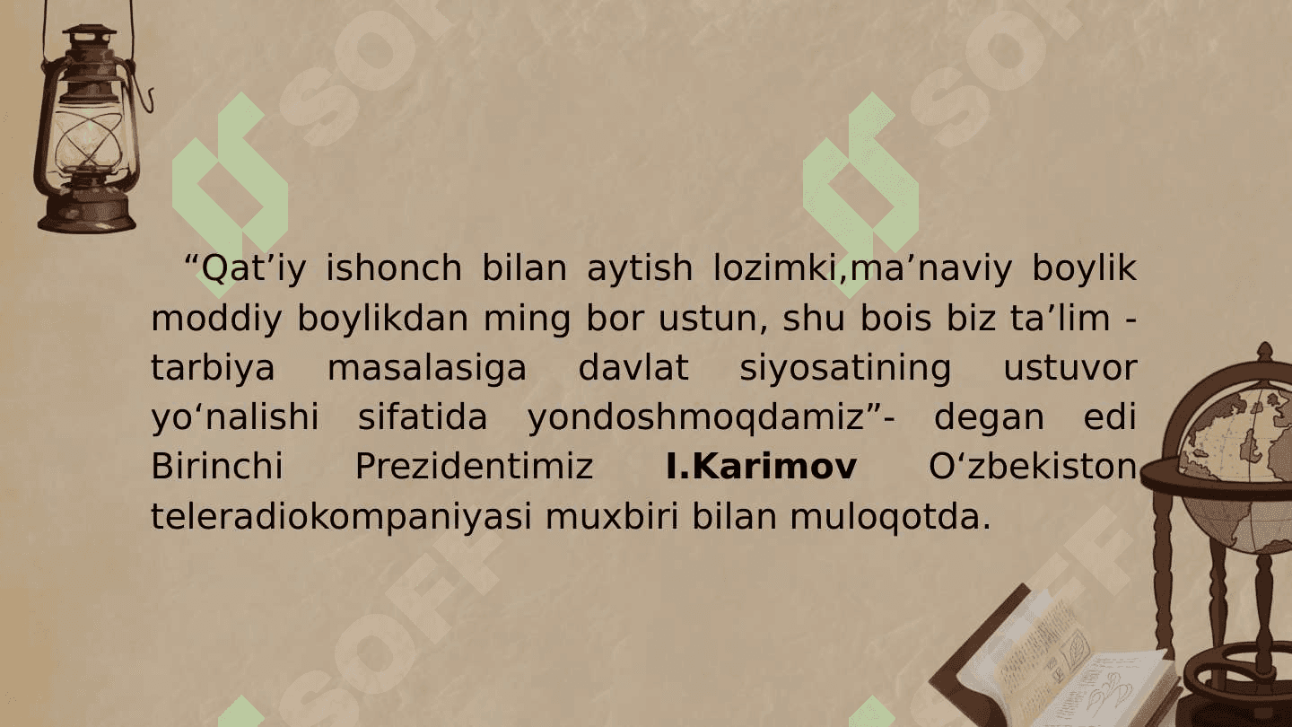Pedagogik jarayonda tarbiyaning mohiyati 6