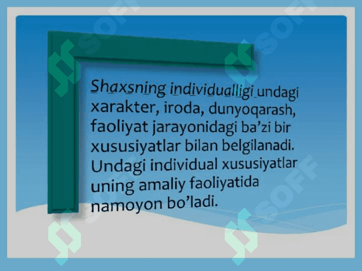 KASBIY FAOLIYATDA INDIVIDUAL-TIPOLOGIK XUSUSIYATLAR KLASSIFIKATSIYASI 4