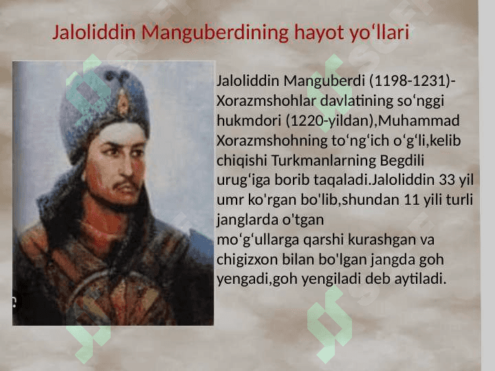 Jaloliddin Manguberdi 2